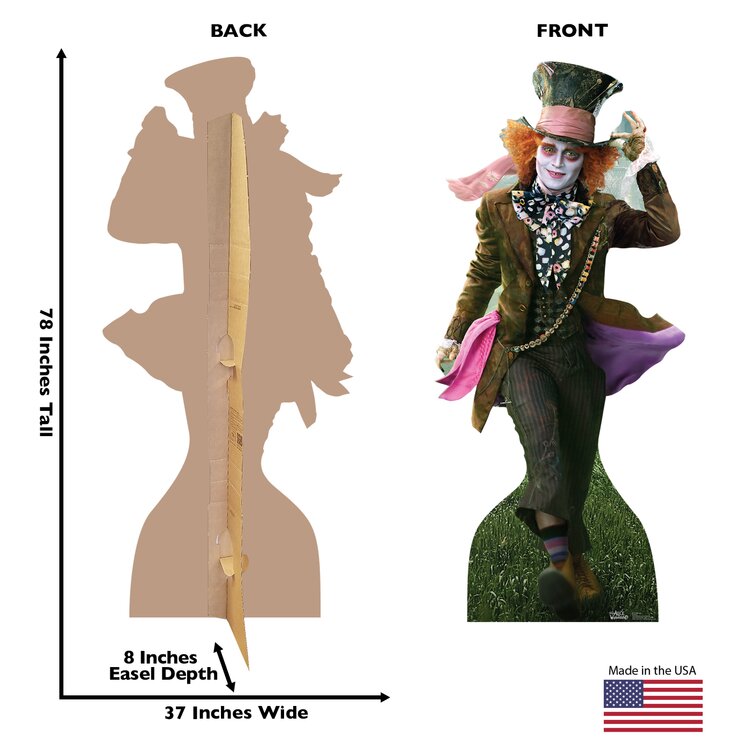 Advanced Graphics Mad Hatter Johnny Depp Lifesized Stand Up Reviews